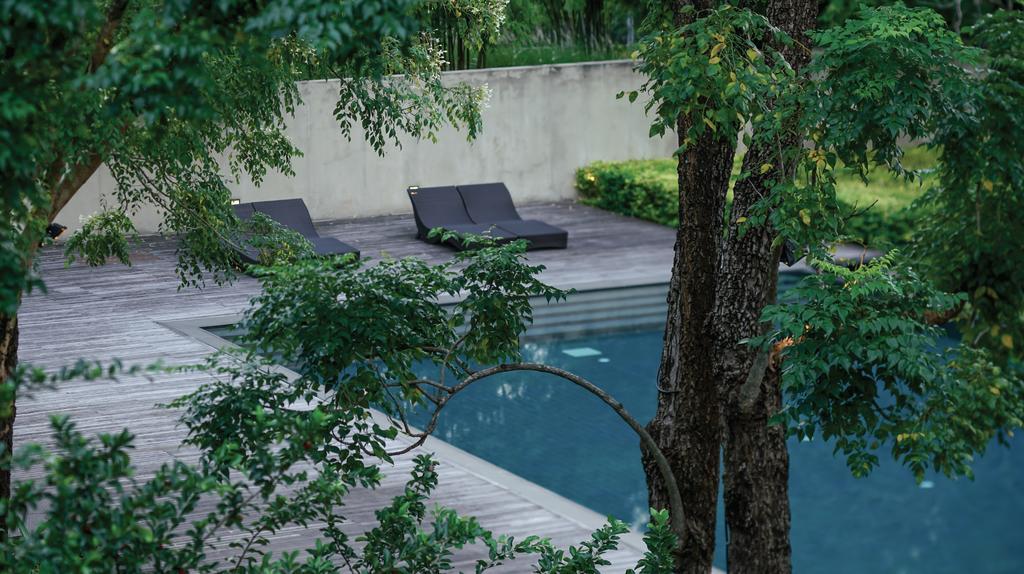 MUTHI MAYA Forest Pool Villa Resort Mu Si Exterior foto
