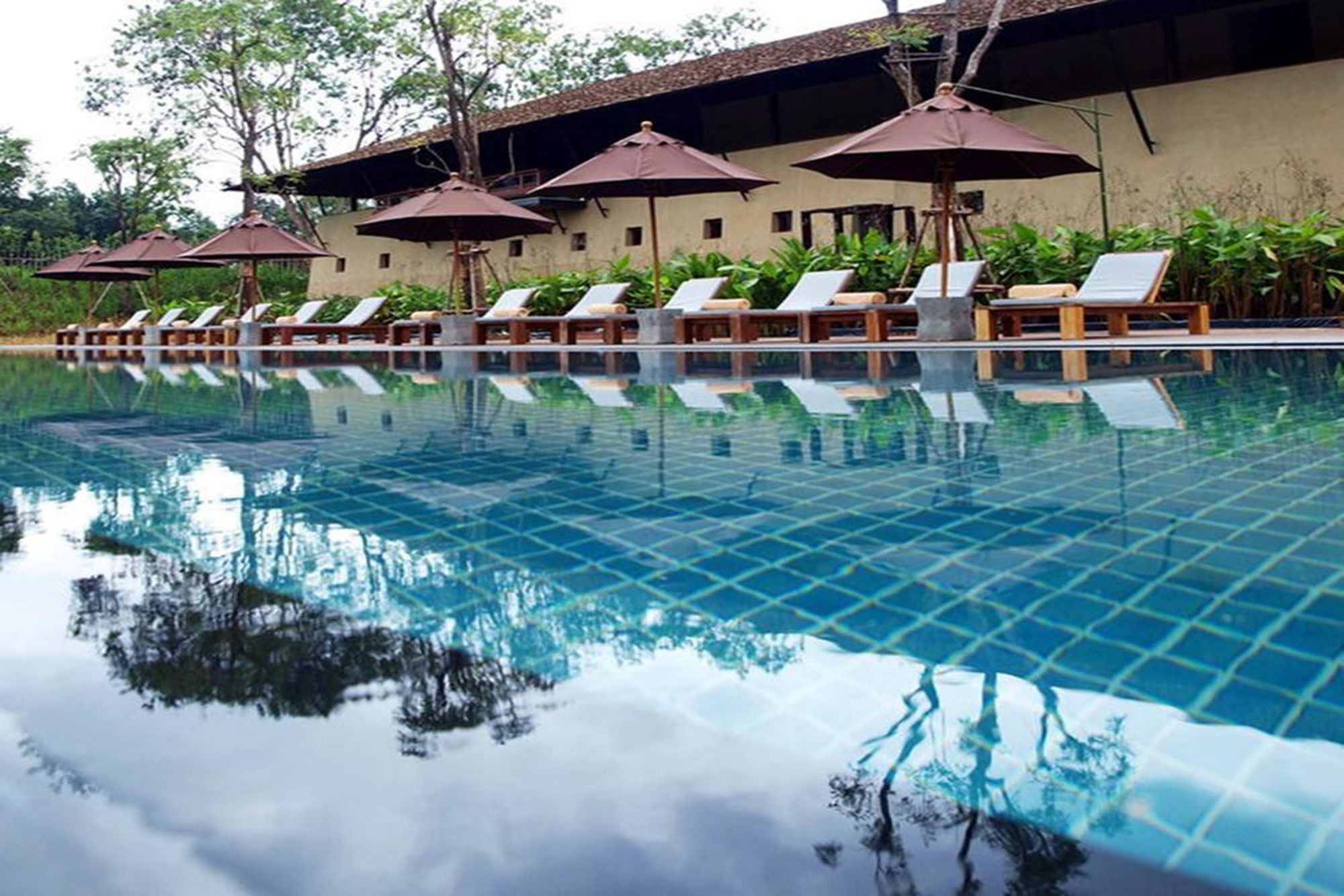 MUTHI MAYA Forest Pool Villa Resort Mu Si Exterior foto