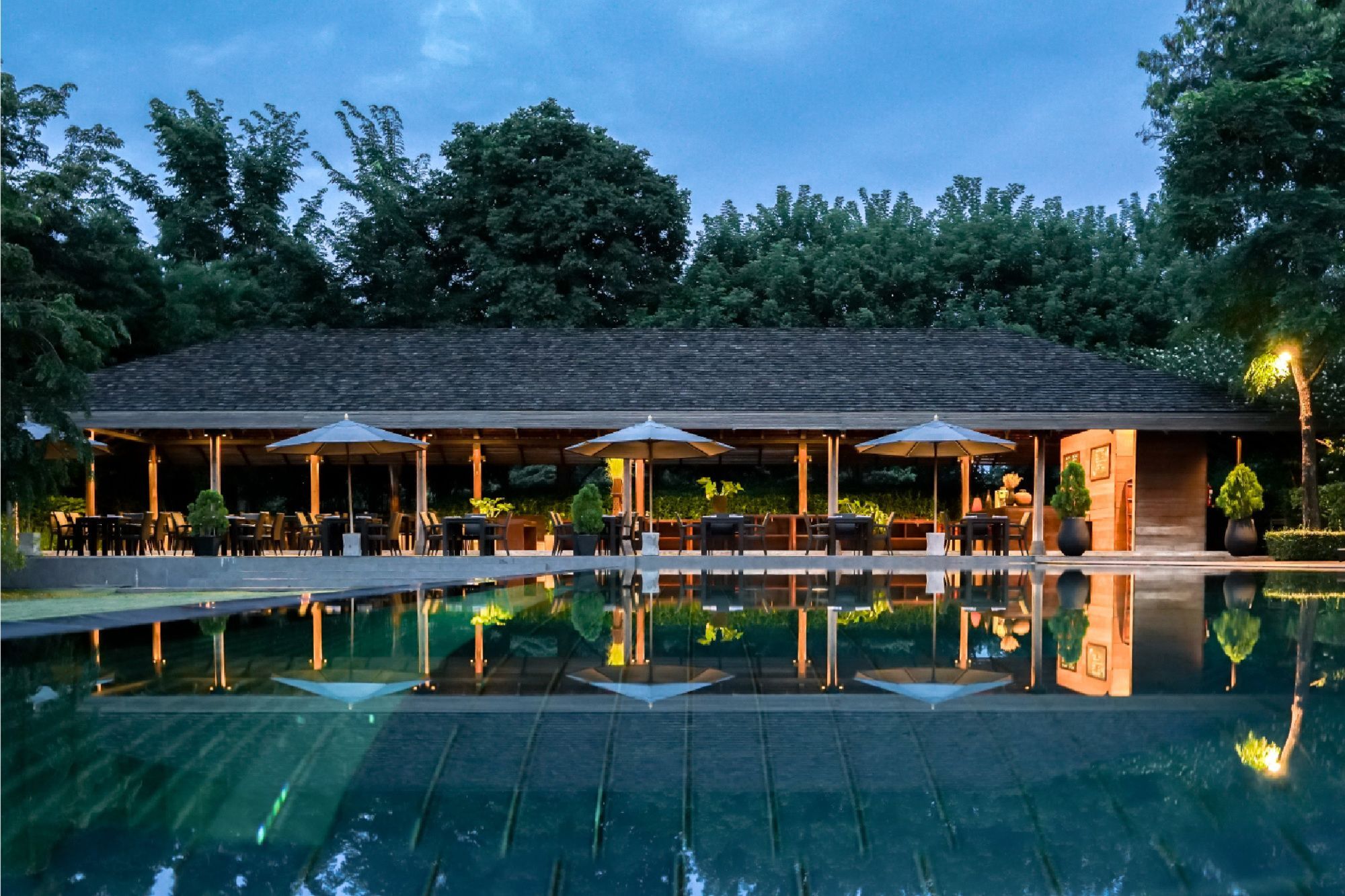 MUTHI MAYA Forest Pool Villa Resort Mu Si Exterior foto